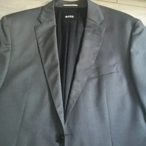 BOSS ONE The Suit Super120 Finest Italian Wool Dark Grey Blazer 44R Regular fit - Image 4