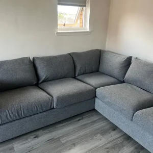 Grey corner couch - Image 3