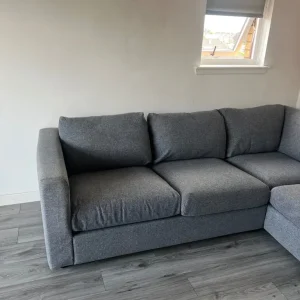Grey corner couch - Image 6