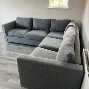 Grey corner couch - Image 7