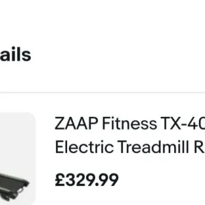 Zap treadmill tx4000 - Image 4