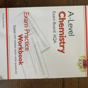 A level Chemistry and Biology revision books