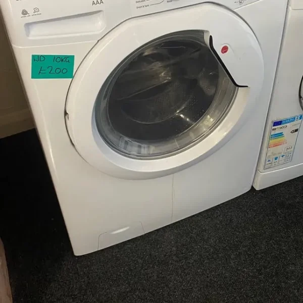 white hoover 10kg washer dryer