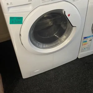 white hoover 10kg washer dryer