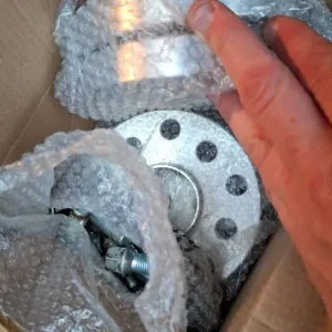 Wheel spacers (20mm, VW Polo, Skoda Fabia, Audi A1, Seat Ibiza)