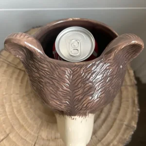 Large Bear Head Pot - Image 3