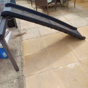 Folding dog pet ramp