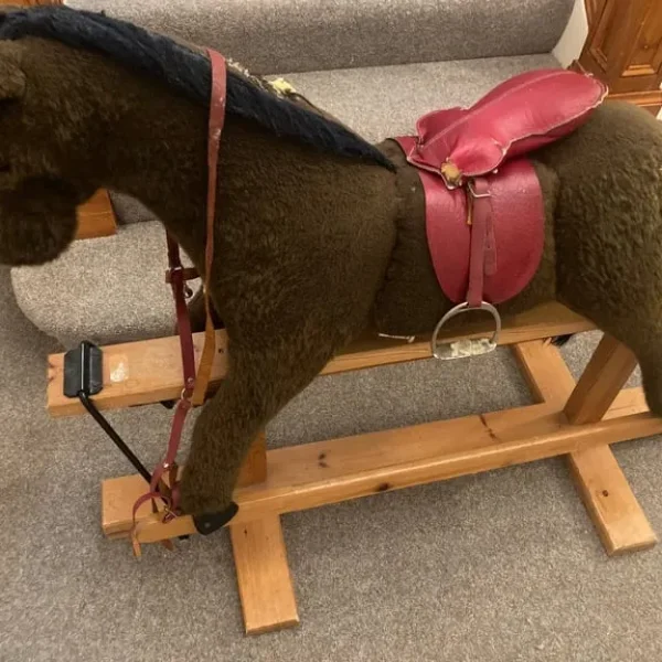 Antique rocking horse