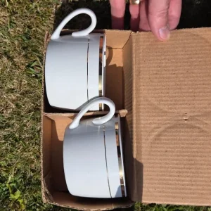 Original boxed vintage Rayware Classic Gold 20 piece dinner set - Image 6