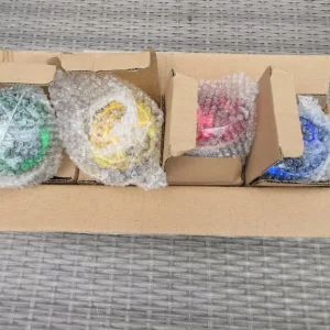 Four party lamps