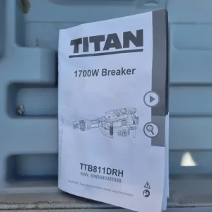 Titan TTB811DRH concrete breaker - Image 2