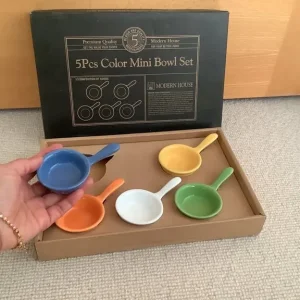 Mini Bowl and Spoon Set - Image 2