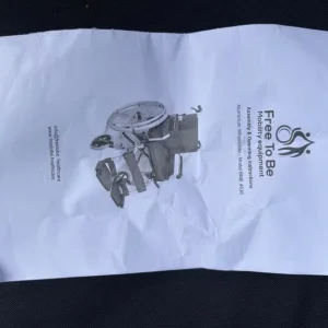 Self-propel wheelchair, nearly new - Image 6