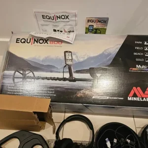 Minelab Equinox 800 with 15" coil and headphones - Image 5