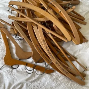 Vintage Wooden Coat Hangers