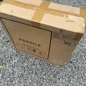 Dunelm brass effect side table - Image 3