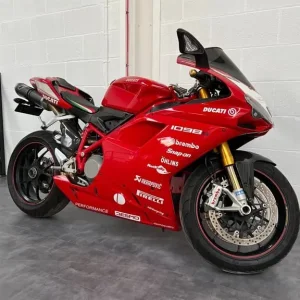 2008 Ducati 1098 S Red Super Sports Manual