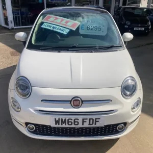 2016 Fiat 500 1.2 Lounge 3-door Hatchback - Image 2