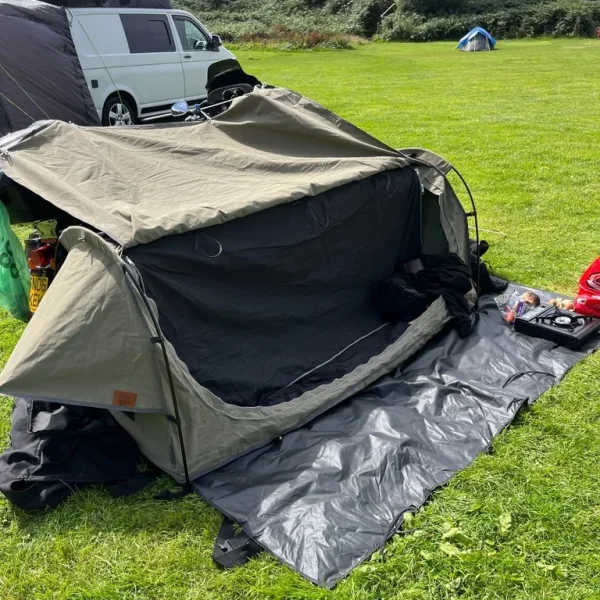 Wingman Toucan motorcycle tent