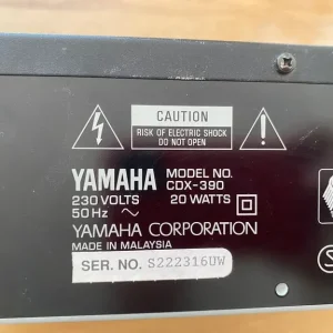 Vintage Yamaha CDX-390 CD Player - Image 4