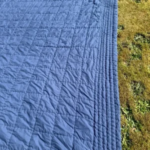 Navy bedspread M&S XL, never used - Image 6