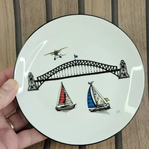 Squidinki Sydney Harbour Bridge Canapé Plate - Image 3