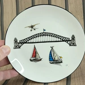 Squidinki Sydney Harbour Bridge Canapé Plate - Image 7