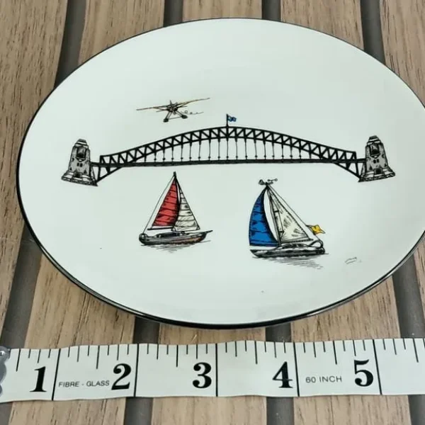 Squidinki Sydney Harbour Bridge Canapé Plate