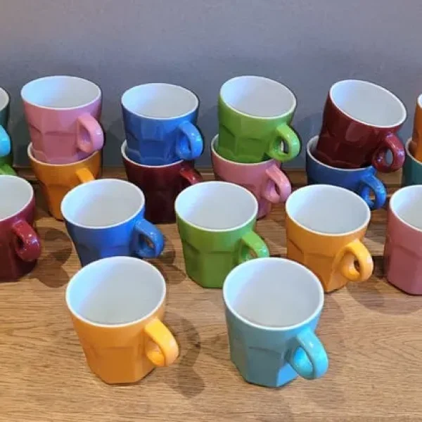 Small Block Colour Mugs