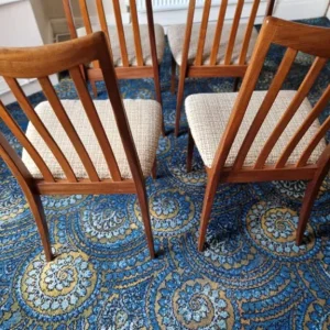 4 G Plan dining chairs - Image 2