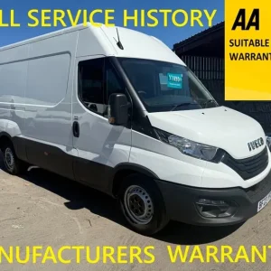 2023 Iveco Daily 2.3 High Roof Van 3520 WB Panel Van Diesel Manual