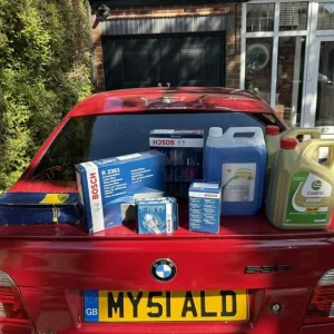 BMW E39 530i M Sport Auto Imola Red - Image 5