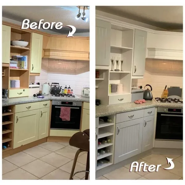 UPVC Kitchen Paint Respray