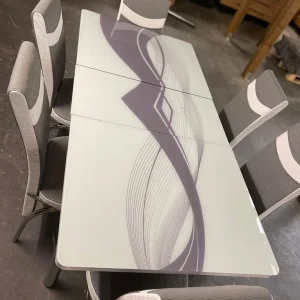dining table with 4 or 6 chairs - Image 5