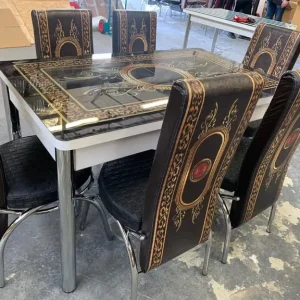 dining table with 4 or 6 chairs - Image 6