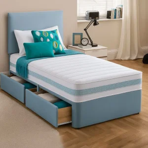 Divan bed with cozy foam and spacious drawers – Single, Small Double, Double, King Size