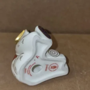 Very Rare Royal Crown Derby Graduate Bear Paperweight - Image 3