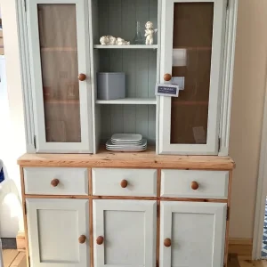 Dresser display cabinet