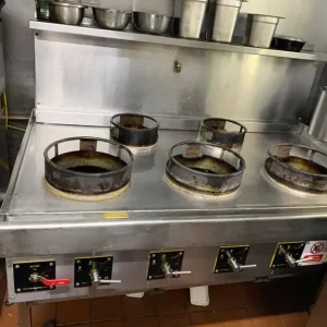 Chinese Wok Cooker (5 Rings) UK manufactured.