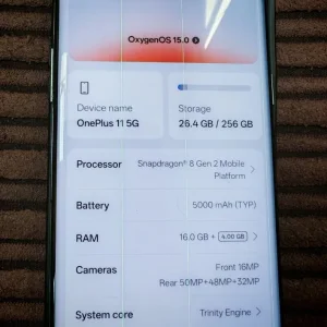 😎READ.. NICE, ONEPLUS 11 5G 16GB, 256GG UNLOCKED - Image 3