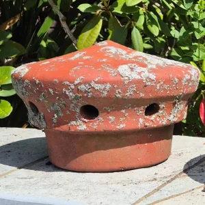Clay Chimney Cowl / Vent x 3. 190mm