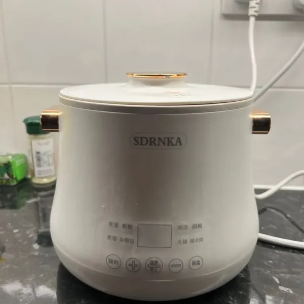 White Rice Cooker