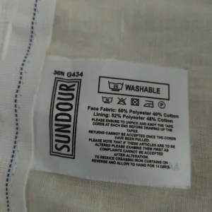 Lined curtains and matching cushions - Image 3