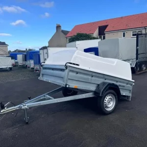 ZASLAW 205SU 7X4 SINGLE AXLE TRAILER WITH LOCKABLE LID - Image 2