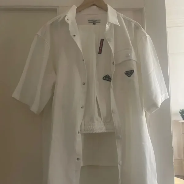 Prada Milano nylon two-piece set