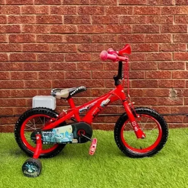 KIDS BOYS CARS BIKE BIKE, 14” WHEELS