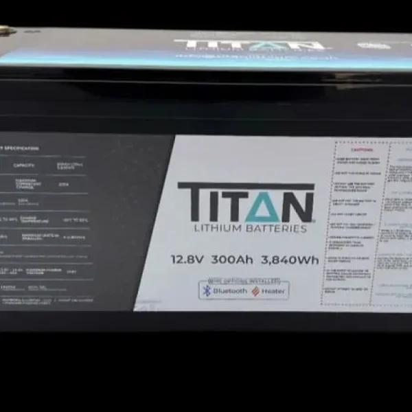 Lithium 300ah Titan Leisure Battery