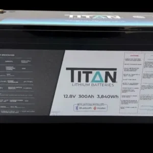 Lithium 300ah Titan Leisure Battery
