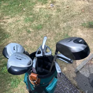 Men’s Golf Clubs Driver 3 & 7 Woods 3-9 Irons Pitching Wedge Putter Hippo Cart Bag - Image 8