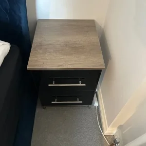 Bedroom chest of drawers with bedside cabinets - Image 4